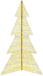 vidaXL Weihnachtsbaum mit 240 LEDs Warmes Weiß 180 cm Haustier 42019219