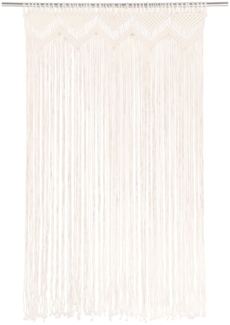 vidaXL Makramee Vorhang 140×240 cm Baumwolle 133908