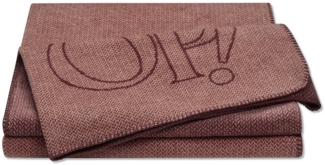 Wohndecke Plaid Statement rot, JOOP!