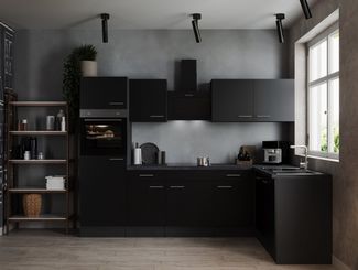 RESPEKTA Winkelküche Oliver, Breite 280 cm, 90 cm Arbeitshöhe, in exklusiver Konfiguration für OTTO