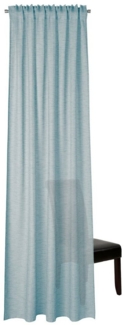 Neutex for you! Vorhang Biella, verdeckte Schlaufen (1 St), halbtransparent, Jacquard, HxB: 245x142, Schal mit verdeckten Schlaufen