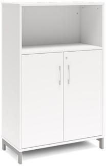 Büroschrank DNA 800x1275 mm Weiß 3A4/2A4