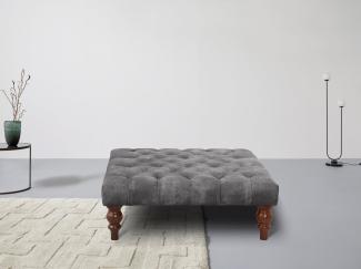 Home affaire Polsterhocker Chesterfield, mit Knopfheftung, auch in Leder