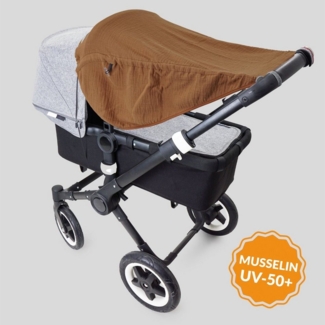 Liebes von priebes Kinderwagen-Sonnenschutzhülle JOHANNA Sonnensegel, Sonnenschutz, UV-Schutz 50+, Sonnendach, Liebes