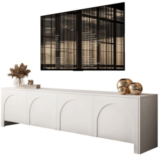 Lookway Lowboard ARIADNA mit vier Türen (1x TV-Schrank), Breite: 204 cm