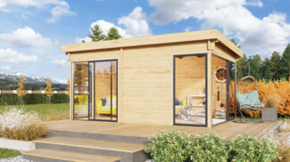 Fjordholz Gartenhaus Alu Concept 70 G