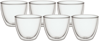 Villeroy & Boch Manufacture Rock Doppelwandiger Becher L 250 ml 6er Set