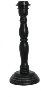 Grafelstein Tischleuchte Lampenfuß BLACK schwarz antik verziert Farmhouse Landhausstil E27