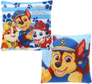 Paw Patrol 1-Stück Kuschelkissen Kinder 38x38 cm Dekokissen Serie