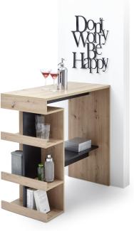 Bartisch >Samy< in Artisan Eiche - 108x103x50cm (BxHxT)