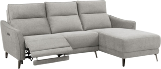 INOSIGN Ecksofa TAYLER 3-Sitzer, L-Form (Breite 239cm), elektr. Relaxfunktion, USB A/C, und Recamiere, Liegefunktion durch Recliner, Federkernpolsterung