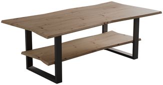 Couchtisch Yan Artisan 120 x 60 cm , mit Ablage Vicco