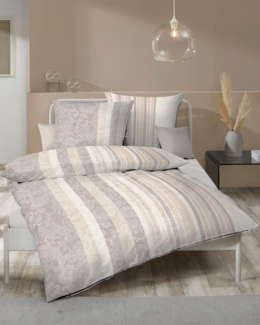 Kaeppel Bettwäsche Firenze, Interlock-Jersey, 2 teilig, Mit Paisleymuster