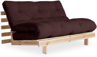 KARUP DESIGN ROOTS Futonsofa Gestell Unbehandelt Matratze Brown