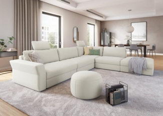 sit&more Ecksofa Cadabra L-Form, Breite 356 cm, mit Sitztiefenverstellung