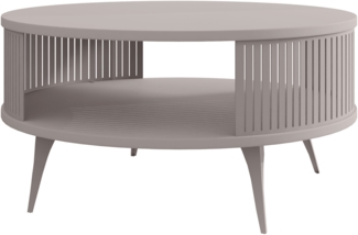 Couchtisch Rajkon Cashmere, Beine und Seiten aus Stahl (Farbe: Cashmere)