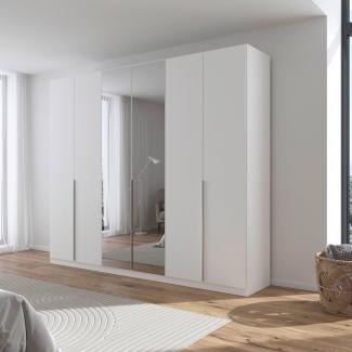 rauch Drehtürenschrank Kleiderschrank Schrank Garderobe AGORDO mit Dekor- oder Hochglanzfront (in zwei Griff-Farben) durchdachte Innenausstattung, in 6 Breiten und 2 Höhen MADE IN GERMANY