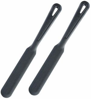 WESTMARK Crepes Verteiler 2 Spatel, Länge: je 33 cm, Gentle, Schwarz