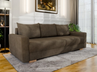 PANDA MÖBEL GmbH Schlafsofa ELMA Schlafsofa mit Bettfunktion