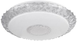 LED Deckenleuchte, Sterneneffekt, dimmbar, Fernbedienung, D 50 cm