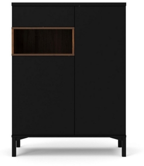 ebuy24 Sideboard Ringe Sideboard 2 Türen, 1 Schublade und 1 Fach, s