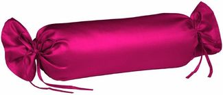 fleuresse Nackenrollenbezug Colours, (2 Stück), Mako Satin, glänzend, glatt, Premium Qualität