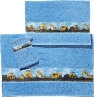 Erwin Müller Handtücher Frottier-Set 3-teilig, Walk-Frottier Uni