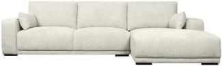 3-Sitzer Ecksofa Rechts California Beige