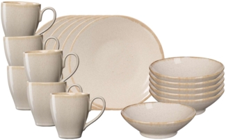 Ritzenhoff & Breker Sahara Frühstücks-Set 18-teilig - Creme