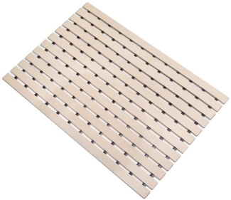 Kubus Duschmatte Antirutsch-Bädermatte mit Drainagefunktion, Vinyl, In vielen Farben