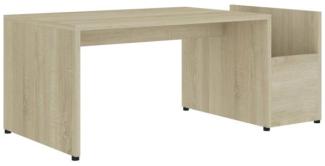 vidaXL Couchtisch Sonoma-Eiche 90x45x35 cm Holzwerkstoff 802924