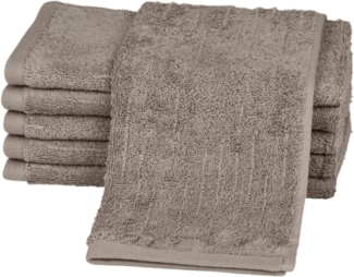 ROSS Gästehandtuch Premium, Frottier (6-St), 100% Baumwolle