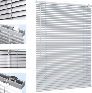 Sekey Klemmfix-Jalousie 60x130 cm 60x130 cm, Silber