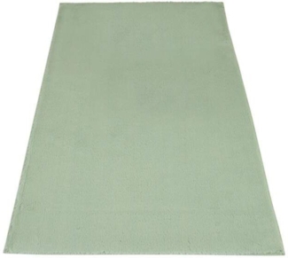 Carpet City Badematte Topia Mats, Badteppich uni, Höhe 14 mm, rutschhemmend beschichtet, strapazierfähig, Polyester, rechteckig, Hochflor, Kaninchen Haptik, Polyester, Badezimmerteppich, waschbar