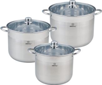 Kinghoff Kinghoff Töpfe 6 Stück 11l/ 9l/ 7l KH4311