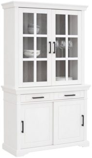 Home affaire Vitrine Anabel aus massiver Kiefer, Breite 110 cm