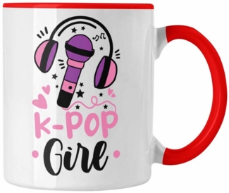 Trendation Tasse Trendation - K-Pop Girl Tasse Geschenk für K Pop Liebhaber