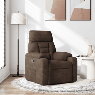 vidaXL Relaxsessel Braun Mikrofasergewebe 4015562