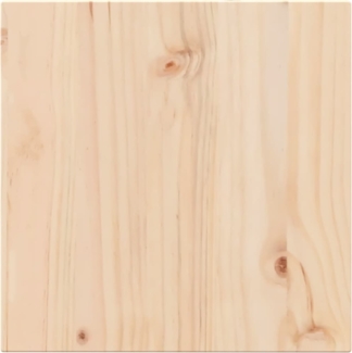 vidaXL Tischplatte 40x40x2,5 cm Quadratisch Massivholz Kiefer 847423