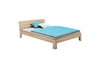 IDIMEX Massivholzbett THOMAS, Massivholzbett Doppelbett mit Kopfteil Jugendbett Bett 140x200 cm Kief