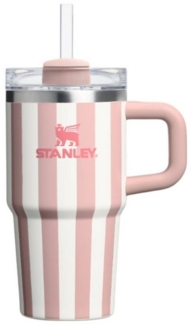 Stanley 1913 Thermoflasche Quencher® H2.0 FlowState™ Becher, 0,6 l Rosa Weiss