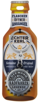 HTI-Living Radfahrer Echter Kerl Flaschenöffner