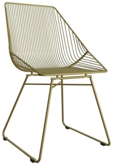 loft24 Esszimmerstuhl Ellis (Set, 1 St), Metallstuhl mit Kufengestell