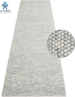 LeGer Home by Lena Gercke Läufer Ainhoa, Wolle, rechteckig, Höhe: 14 mm, handgewebt, Handweb Teppiche, Wohnzimmer, Schlafzimmer, Esszimmer