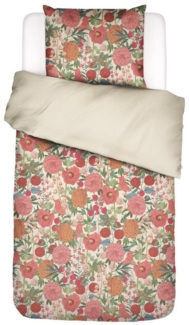Essenza Bettwäsche Florentien, Satin, 2 teilig, mit floralem Muster