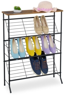 Industrial Schuhregal für 9 Paar Schuhe 10051038