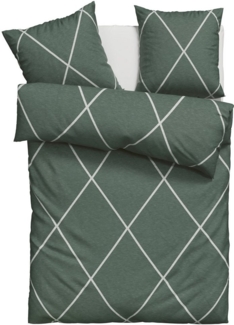 Leonique Bettwäsche Belle, Renforcé, 2 teilig, Renforcé Qualität, Reißverschluss