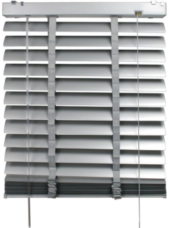 Liedeco Jalousie Aluminiumjalousie, mit Bohren, mit 50 mm Lamellen