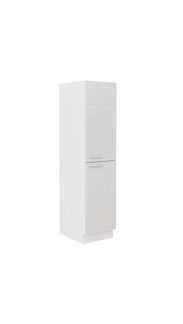 Küchen Midi Hochschrank 30 Lara Weiß Hochglanz Küchenzeile Küchenblock Küche