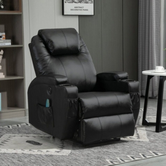 Thanaddo Massagesessel Relaxsessel Massagesessel Fernsehsessel, mit Liegefunktion